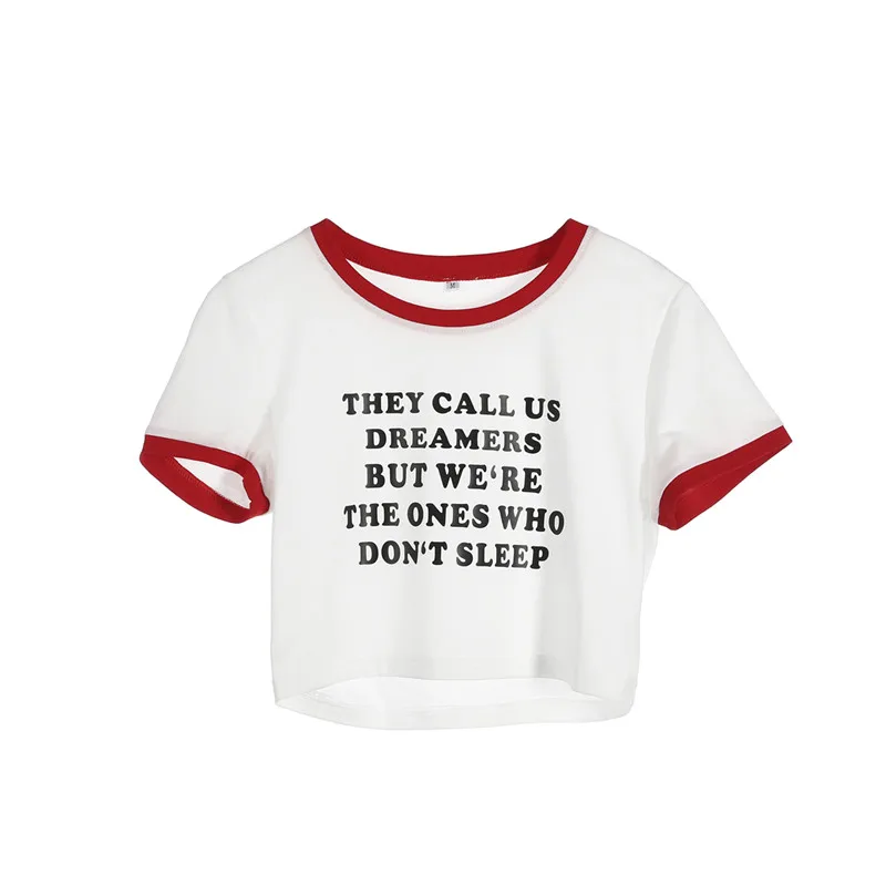 Женская хлопковая футболка с коротким рукавом летняя принтом|Футболки| |