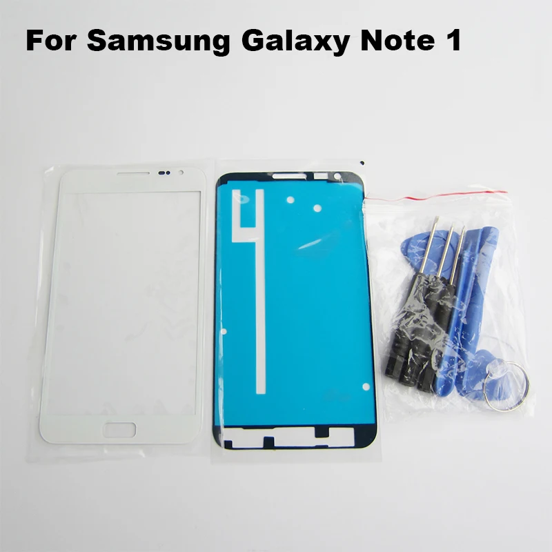 Для samsung Galaxy Note 1 I N7000 i9220 Сенсорный экран передняя внешняя Стекло сенсорный Панель