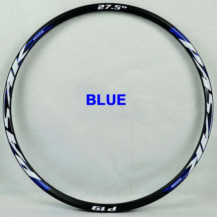 26inch 24Holes Blu 2 MTB диски горный велосипед обод круг Aro cerchioni цикл 26er 27,5 er 29er дисковый тормоз велосипед Velgen Jantes кольцо felgen 24 32 отверстия - Цвет: 26inch 24Holes Blu 2