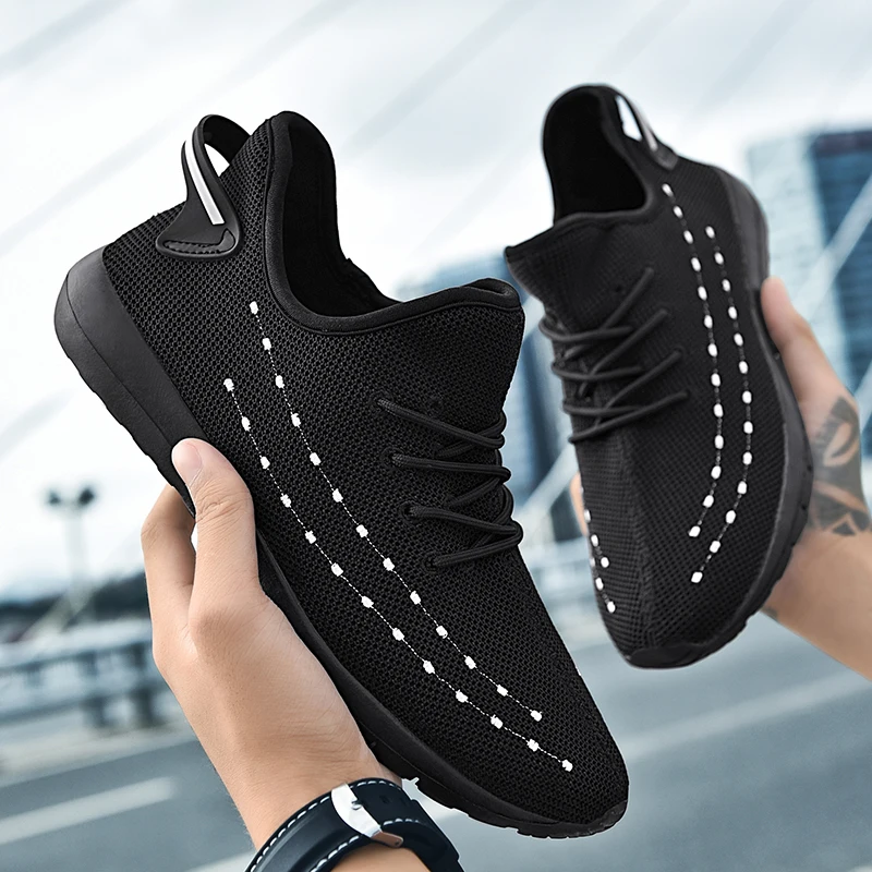 Superlight спортивная обувь для мужчин дышащие кроссовки Flyknit Человек Спорт на