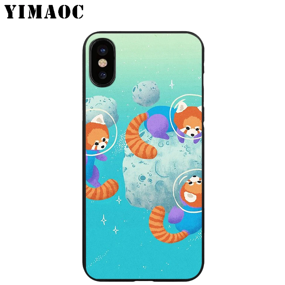 YIMAOC милый мягкий силиконовый чехол для iPhone X или 10 8 7 6 6S Plus 5 5S SE Xr Xs Max |