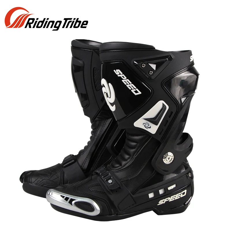 Riding Tribe Motorcycle Boots Motocross Off-road Racing Long Shoes Motorbike Accessories Outdoor Sports Men | Автомобили и