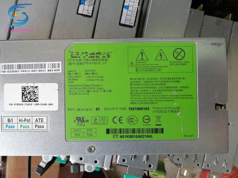 Блок питания для серверов C6100 C410X 1400 Вт Вт|power supply psu|psu powerpsu power |