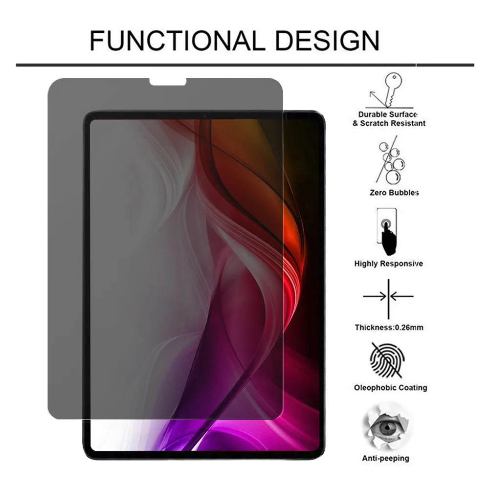 Защитная пленка для экрана против шпиона HD PET Ipad Pro 2018 11/12. 9 дюймовая защитная 2019