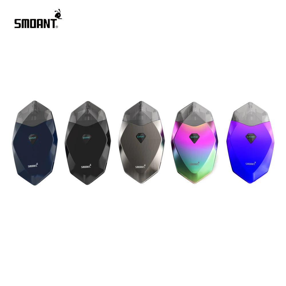 Оригинальная электронная сигарета Smoant Karat Pod Kit с картриджами 2 мл Ом