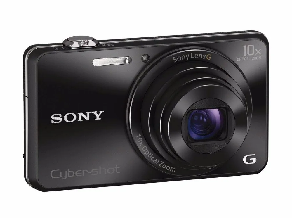 Цифровая камера SONY DSC-WX220 18 2 МП с 4-дюймовым ЖК-экраном Full HD видеозапись бесплатная