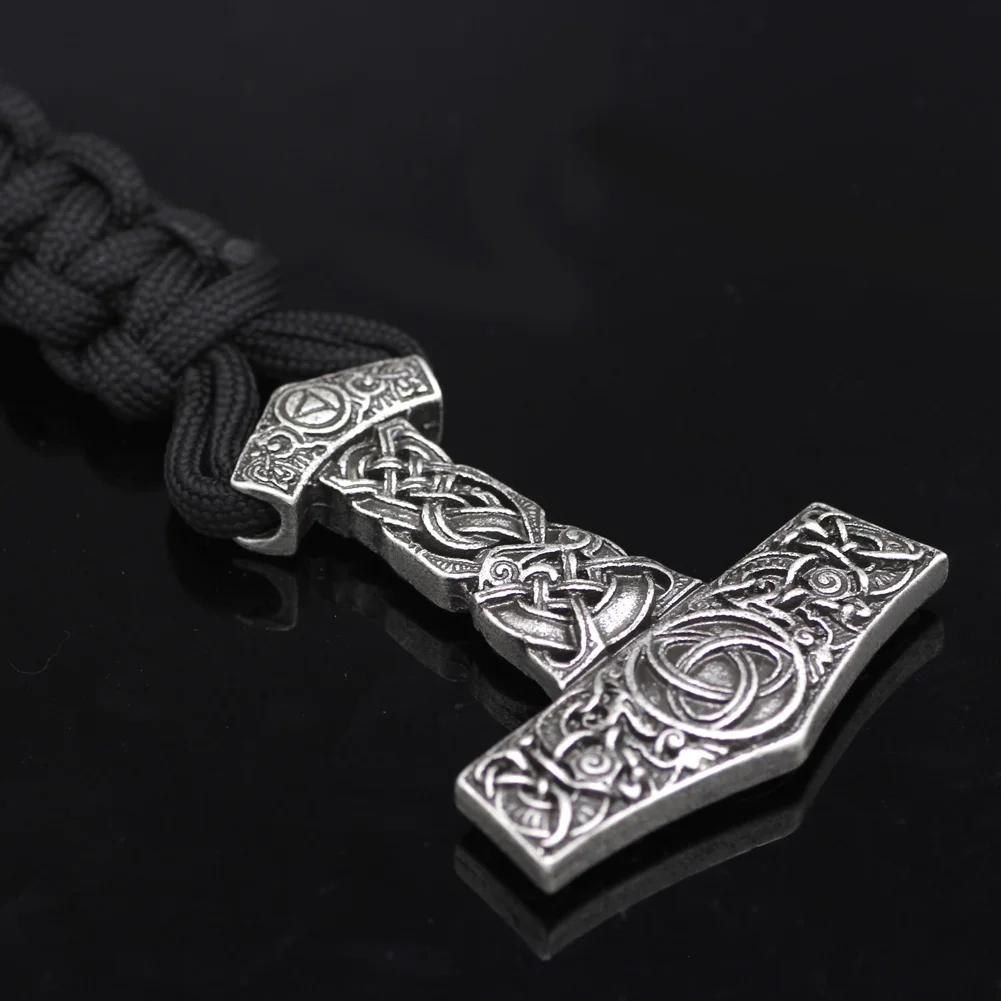 Мужские Руна викингов Thor Hammer амулет в виде молота скандинавский символ Одина