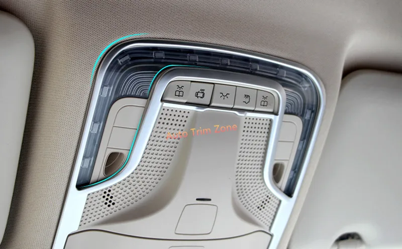 Внутренняя Передняя крыша купол вежливость лампа отделка 1 шт ABS Матовый для Mercedes