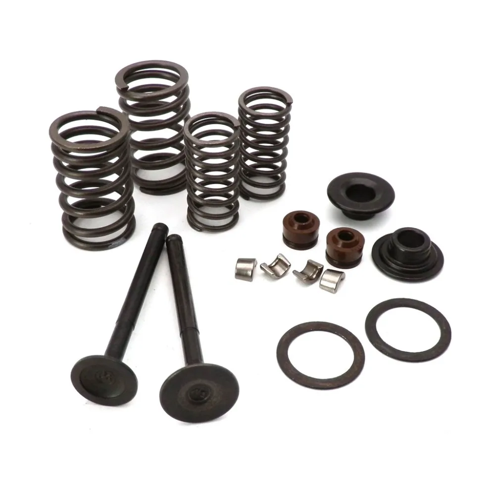 GY6 набор выпускных клапанов 69 мм для скутера 139QMB 139QMA 50cc 60cc 80cc 100cc|intake exhaust valve|gy6