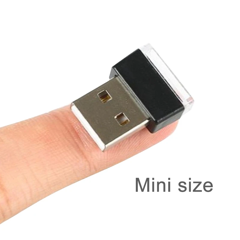 Мини портативный мини Usb светодиодный автомобильный светильник для салона