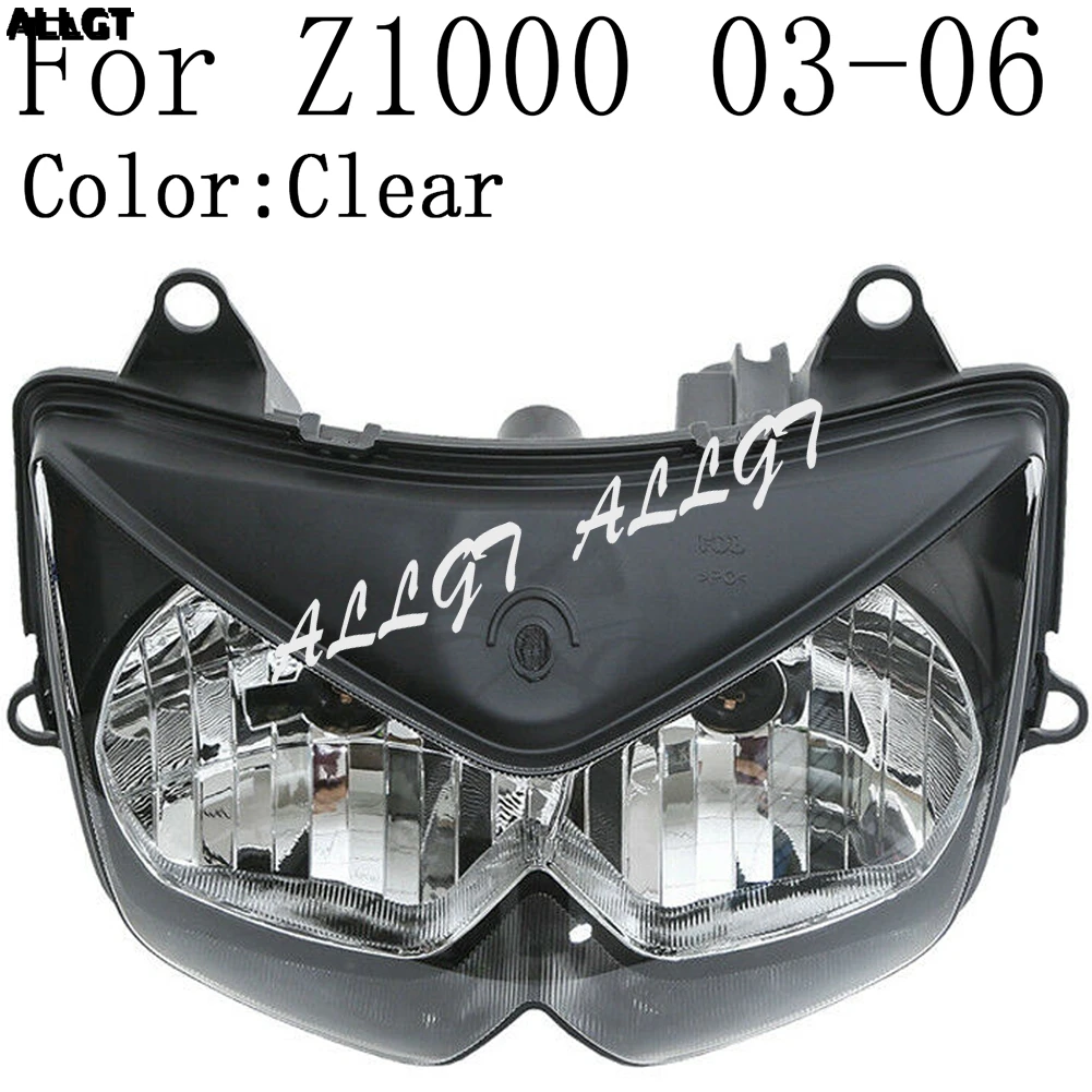 Передняя фара мотоцикла в сборе для Kawasaki Z800 Z1000 2003 2004 2005 2006 2007 2008 2009 2010 2011 2012 2013| |