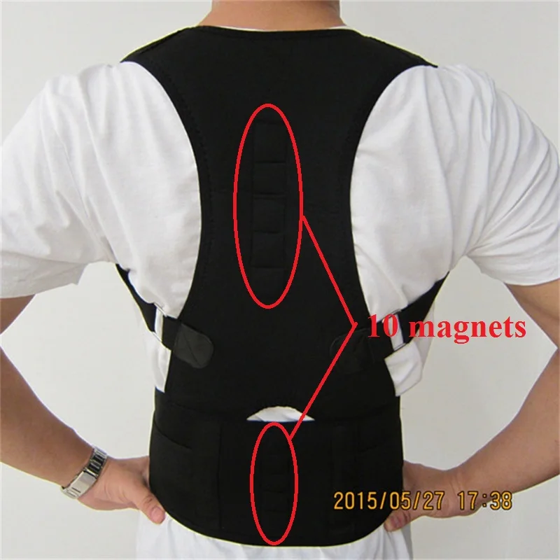 HEALTH CARE Men's Lumbar Support Belt Strap Back Posture Corrector Braces Belts Corset for Men AFT-B002 | Красота и здоровье