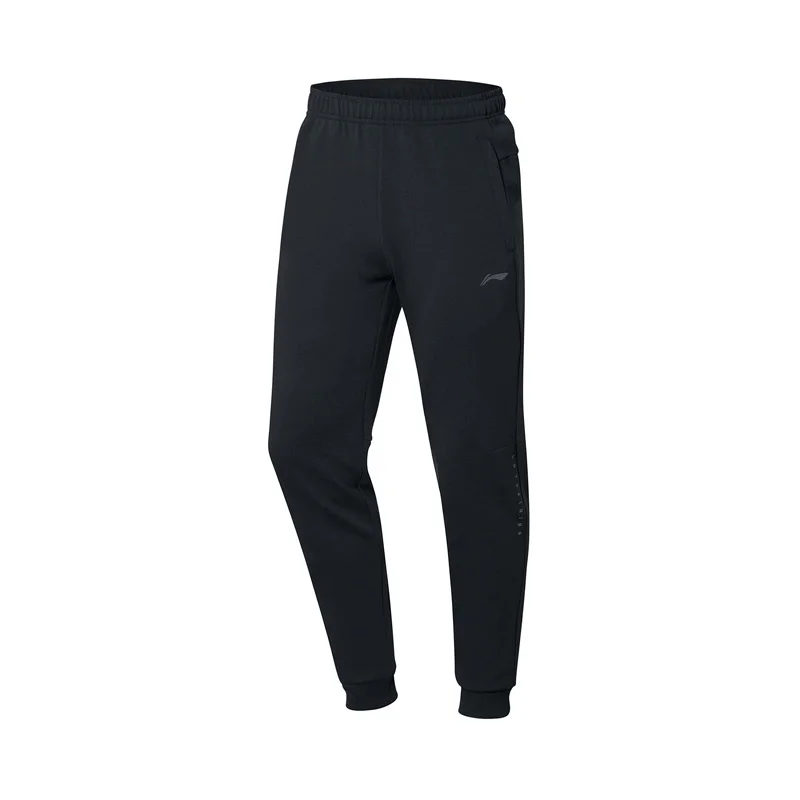 Li-Ning, мужские тренировочные штаны, удобные, обычные, 70% хлопок, 30% полиэстер, подкладка, спортивные штаны, брюки AKLP147 MKY505 - Цвет: AKLP147-2H