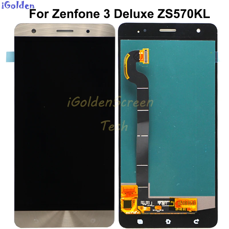 ЖК экран для asus ZS570KL Для Zenfone 3 Deluxe Z016S Z016D дисплей и дигитайзер сенсорного экрана в