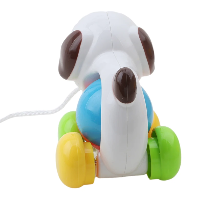 

1PC Cute Duck Baby Toys Funny Plastic Traditional Pull Along Mini Duck Baby Rattles Toy Gifts Kids Learning Walk Toy