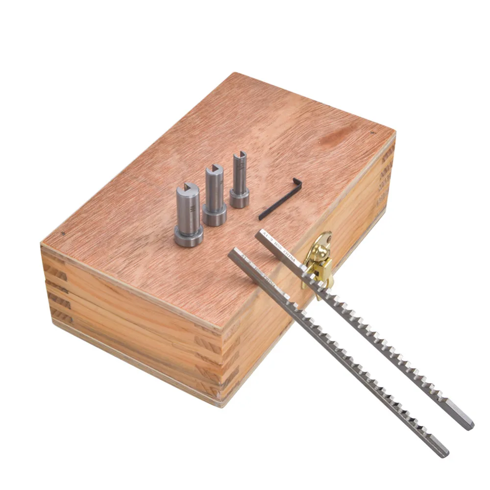 HSS Keyway Broach набор метрических размеров 6 шт 2 мм 3 Broaches 6/8/10 Collared втулки с шипами CNC
