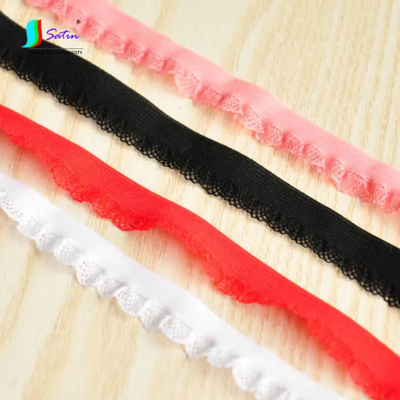 Оптовая продажа 56 метров красные фиолетовые белые черные эластичные кружева