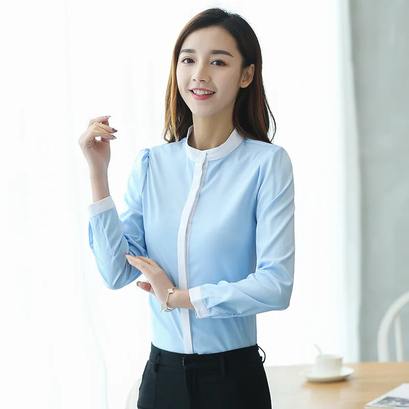 Fashion Blouses Womens Tops and Blouse 2018 Autumn Loose Women Long Sleeve Woman Ladies Shirts Plus Size XXL |