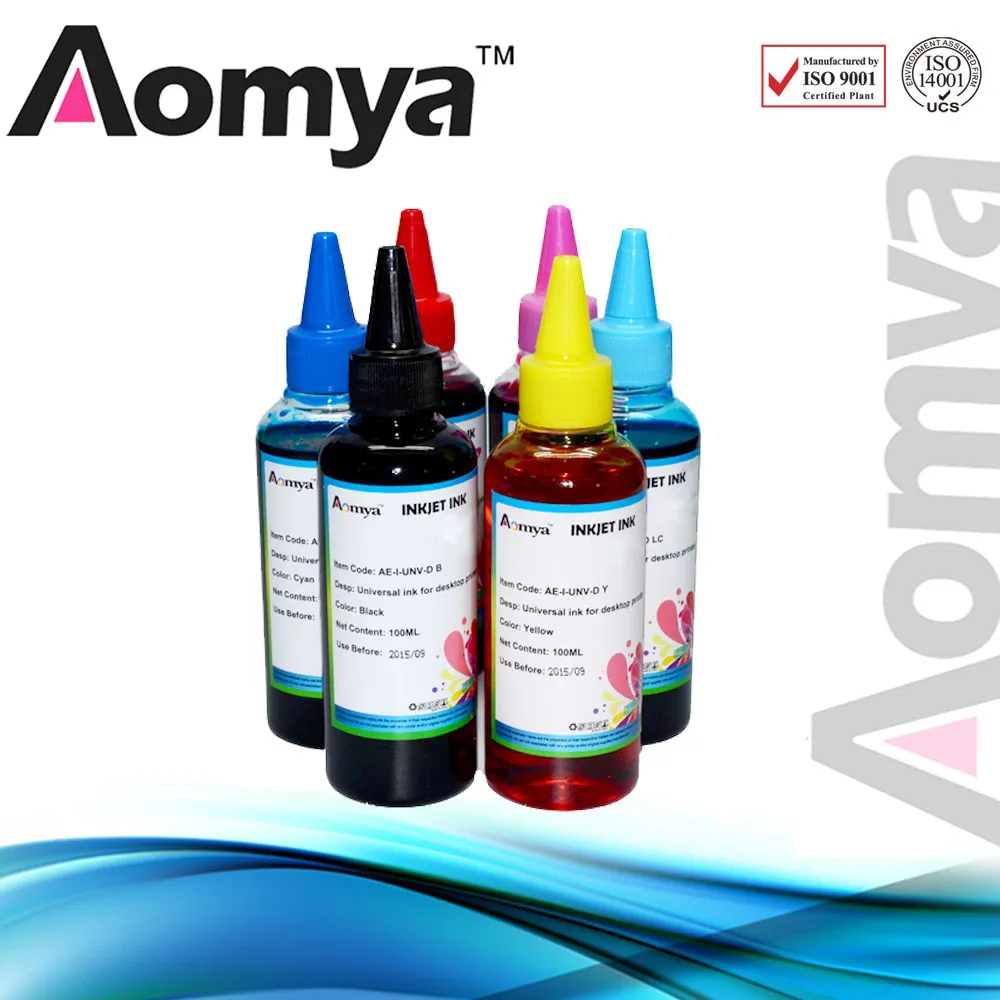 

6 Colors T0811-T0816 Dye Base Refill Ink Kit For Epson Stylus Photo R390/RX590/R270/RX690/RX610/RX615/R290/R295/1410 Printer Ink