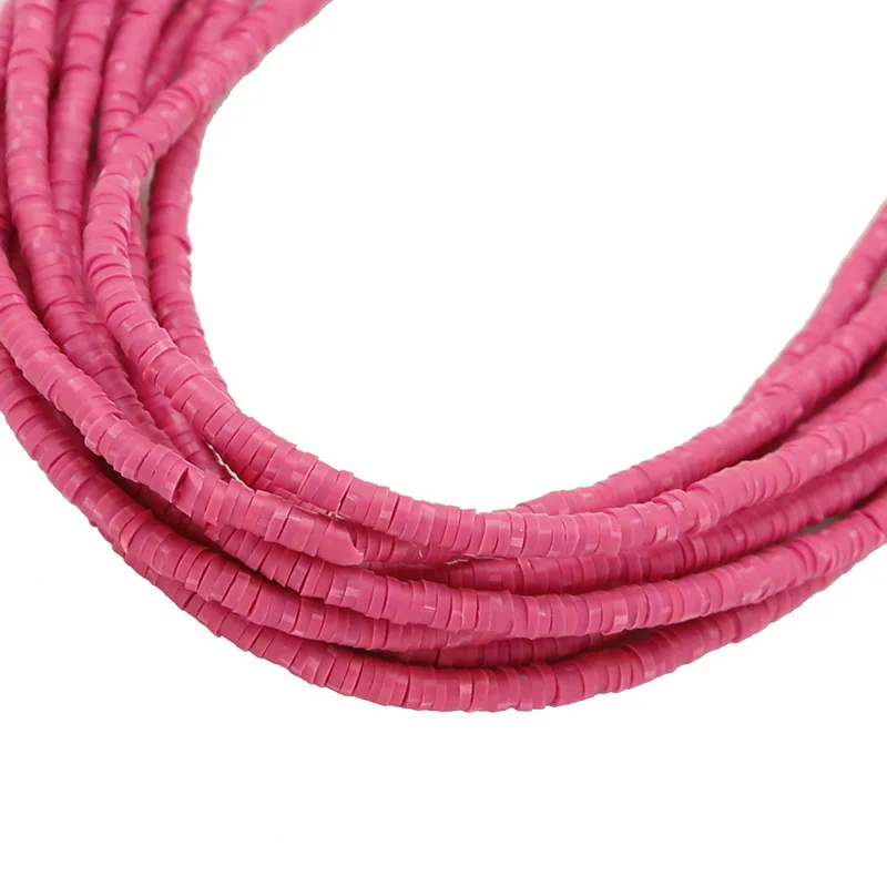 3x1 мм полимерные глиняные бусины дисковые свободные для ожерелья браслета сделай