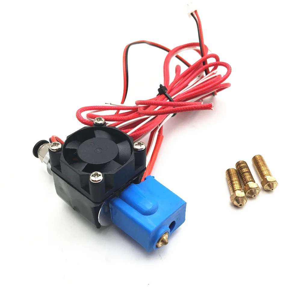 Комплект J-head V6 Volcano HotEnd с силиконовым носком для 3D-принтера Reprap сделай сам сопло
