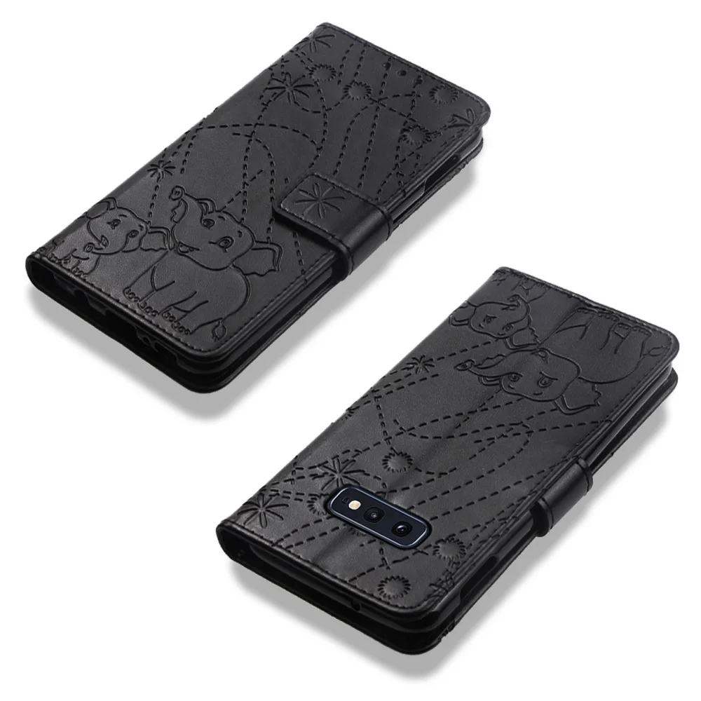 FM. HGQ Чехол-книжка из искусственной кожи для samsung Galaxy S10e S10 Plus S9 S8 Note9 Prime чехол