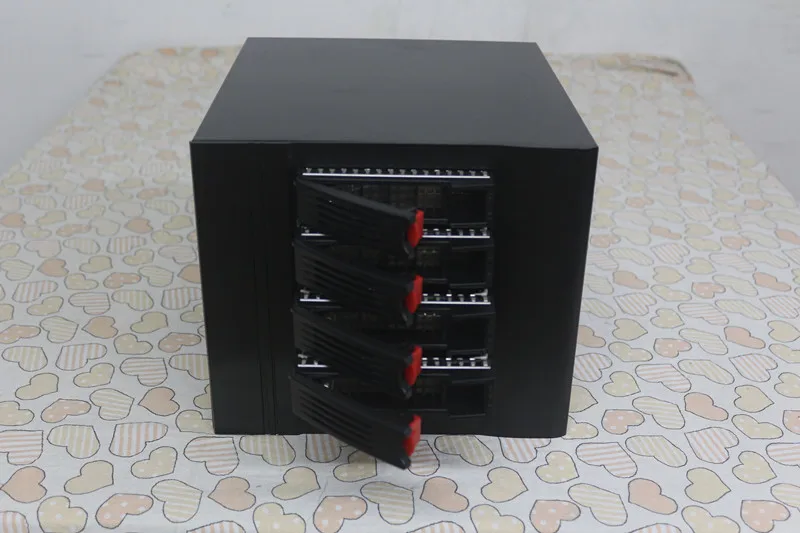 Чехол NAS для компьютера N4 ITX алюминиевый корпус N4S шасси с возможностью горячей