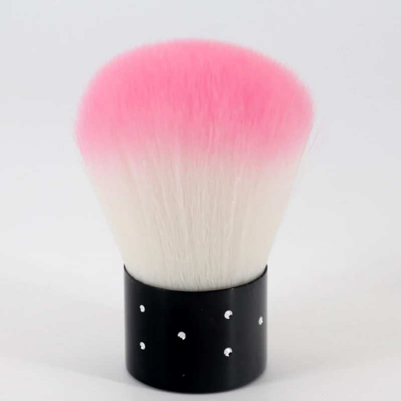 Горячая щетка для очистки ногтей большая головка нейлоновый маникюрный лайнер