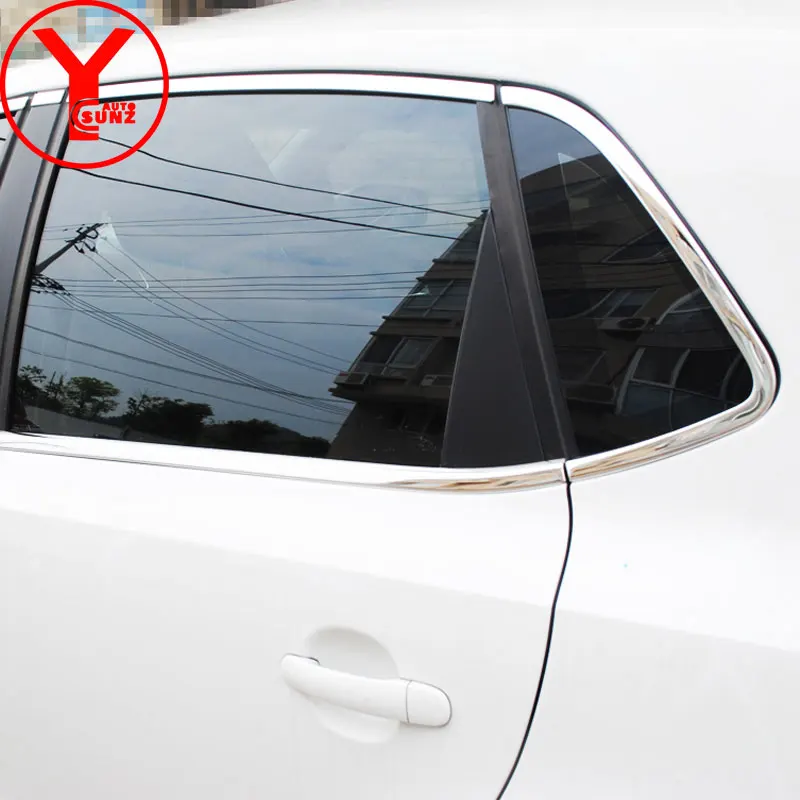 Лента из нержавеющей стали YCSUNZ для отделки окон автомобиля молдинговые