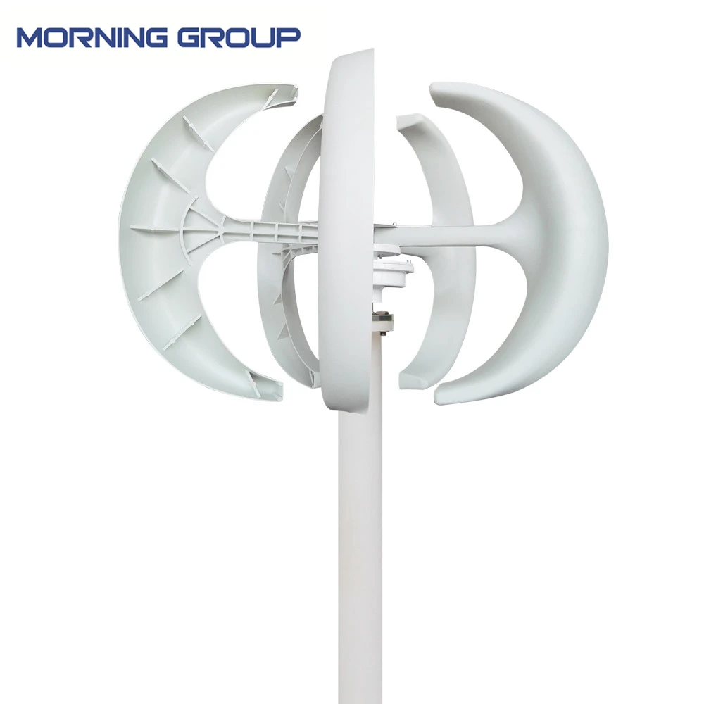 Красный фонарь стиль вертикальной оси ветроэнергетическая турбина генератор