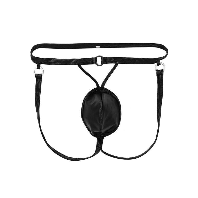Эротическое мужское нижнее белье Гей Трусики открытая попа Сумка с ремешками