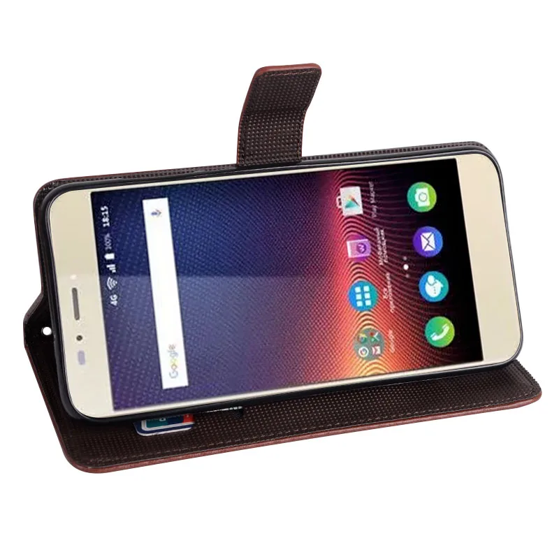 Case For BQ 5504 Cover Luxury Leather Flip BQS-5504 Strike Selfie Max Protective Phone Back | Мобильные телефоны и