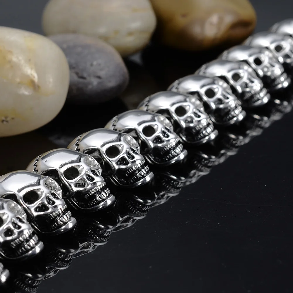 Мужской браслет из нержавеющей стали 22 см | Украшения и аксессуары