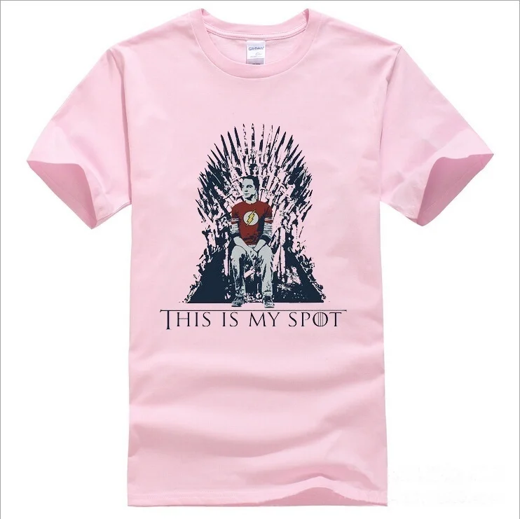 Теория Большого Взрыва футболка это мое пятно Игры престолов для мужчин футболки