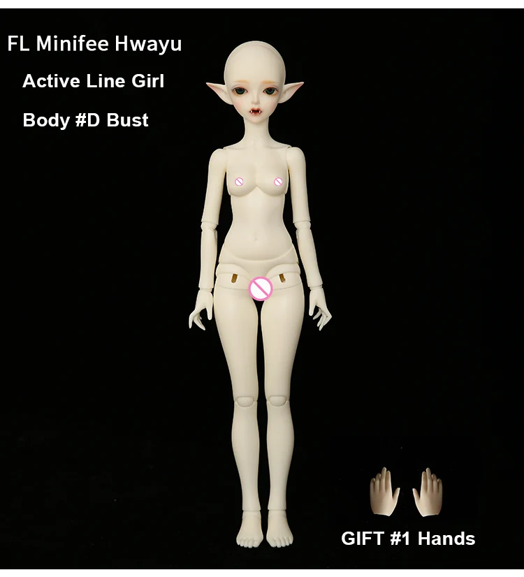 Новое поступление BJD кукла 1/4 Minifee Hwayu куклы Высокое качество смолы игрушки для девочек день рождения лучшие подарки Сказочная страна FL