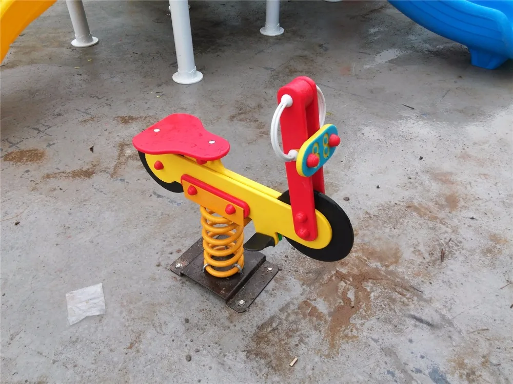 

Top Quality Children Playground Toy PE Board Kids Spring Ride HZ-071b