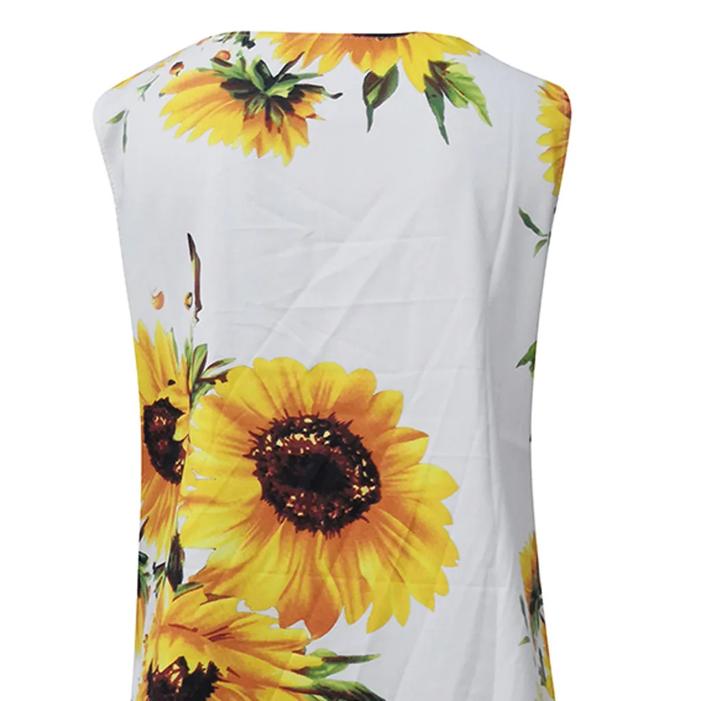 Модное винтажное женское платье с цветочным принтом 3d принт богемные пляжные