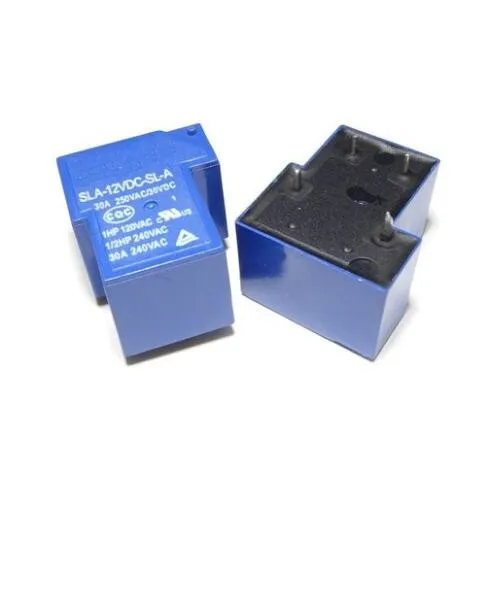 

5 шт./лот 4-контактное 5-контактное реле мощности SLA-12VDC-SL-A 12V 24V