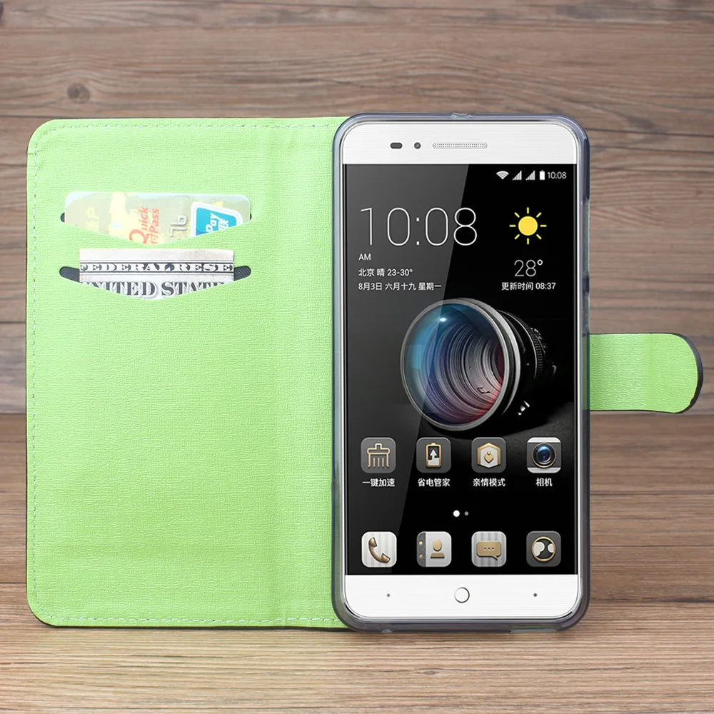 Чехол для телефона zte A610 кожаный чехол кошелек A510 A520 A910 L3 Star1 Appollo 894 Z9 MAX Blade V8 V5