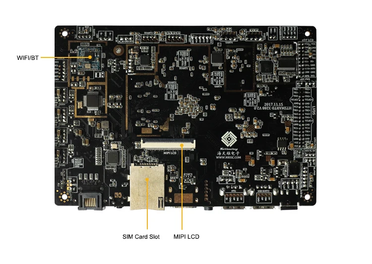 ARM материнская плата Android 3 5 дюймов промышленный контроль RK3288 интеллектуальное