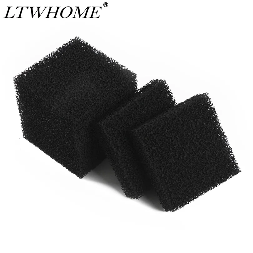 LTWHOME совместимый угольный аквариум пены фильтр колодки подходит для Juwel компактный/Bioflow 3,0