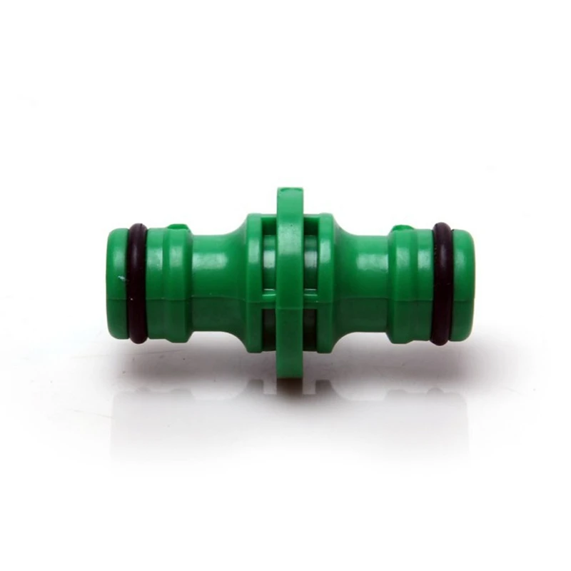 

Быстрое устройство для полива крана, адаптер для пластикового садового шланга, фитинги, практичная деталь, двухсторонний соединитель