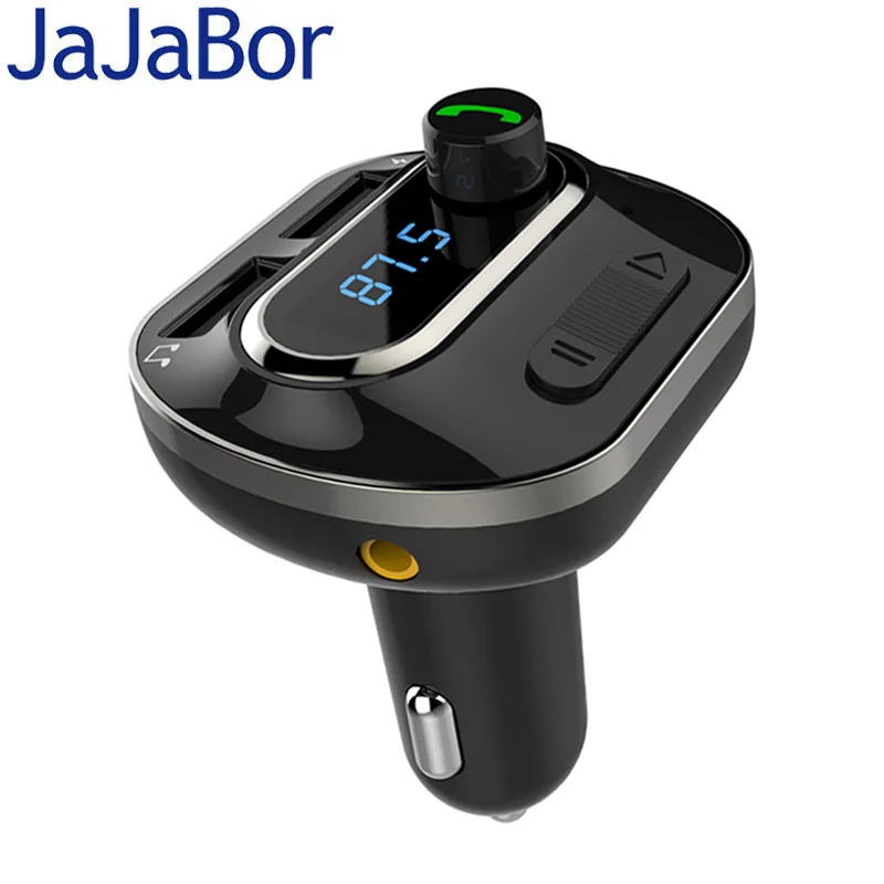 JaJaBor Bluetooth ручной автомобильный комплект fm-передатчик AUX Аудио Автомобильный MP3