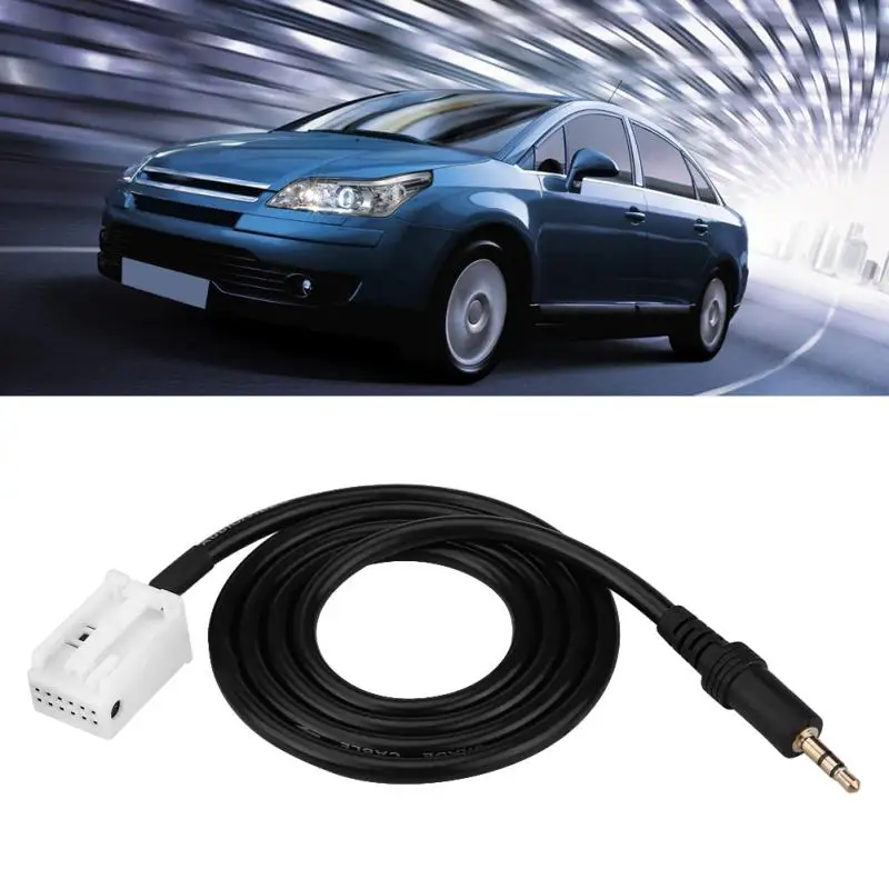 3.5MM AUX Audio Input Radio MP3 Player Cellphone Adapter Cable for Peugeot 307/408 | Автомобили и мотоциклы