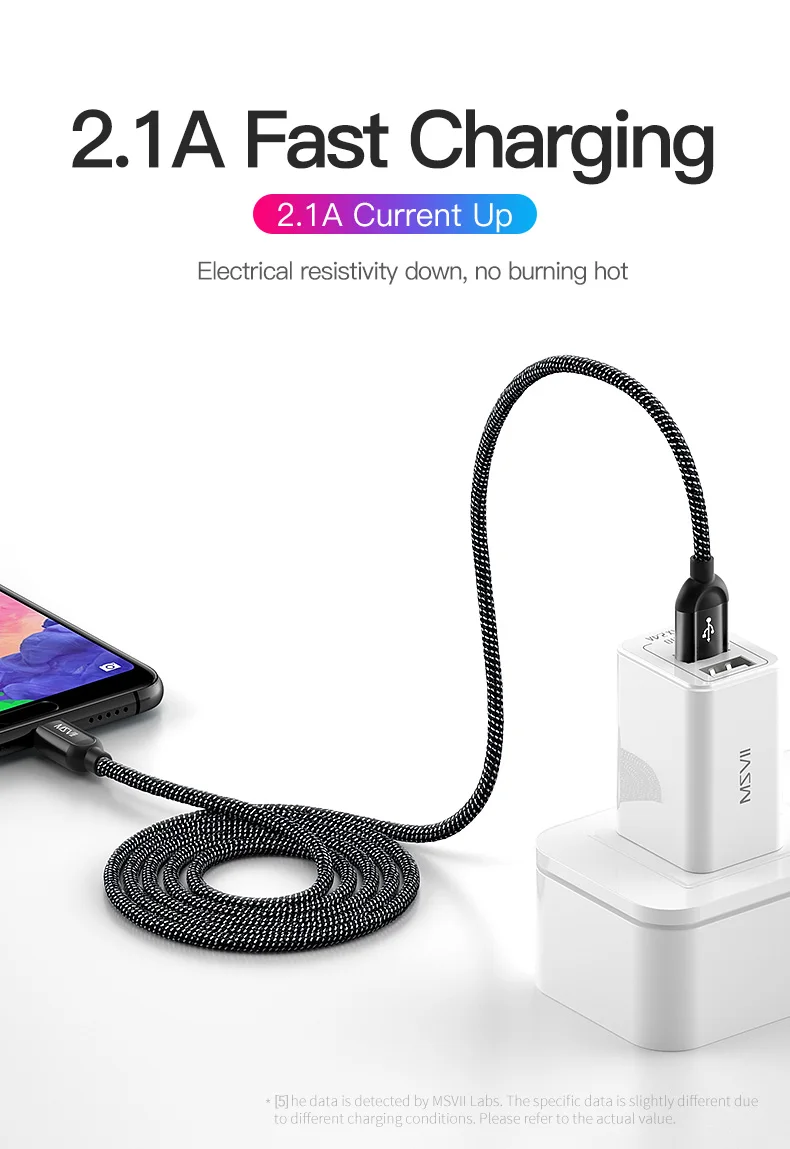 Msvii USB кабель для быстрой зарядки и обновления usb type-C для samsung S9 S8 Note 8 9 кабель для передачи данных USBC type-c для телефонов Xiaomi Redmi