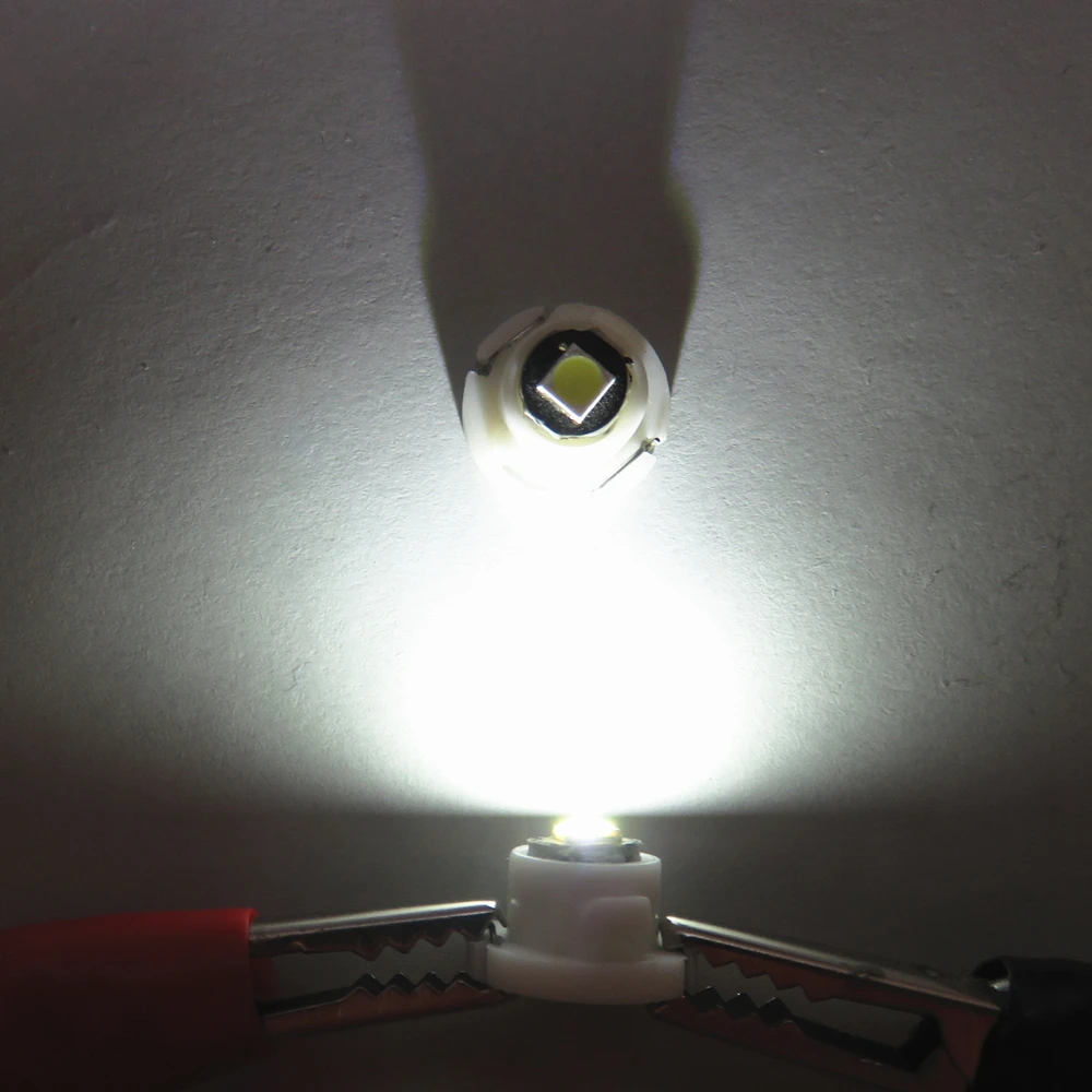 WLJH 10x Neo Клин Led 3030 инструмент SMD панельный светильник A/C и панель управления нагревателем лампа для Volvo S60 S80 V70 XC70 XC90 - Испускаемый цвет: Белый
