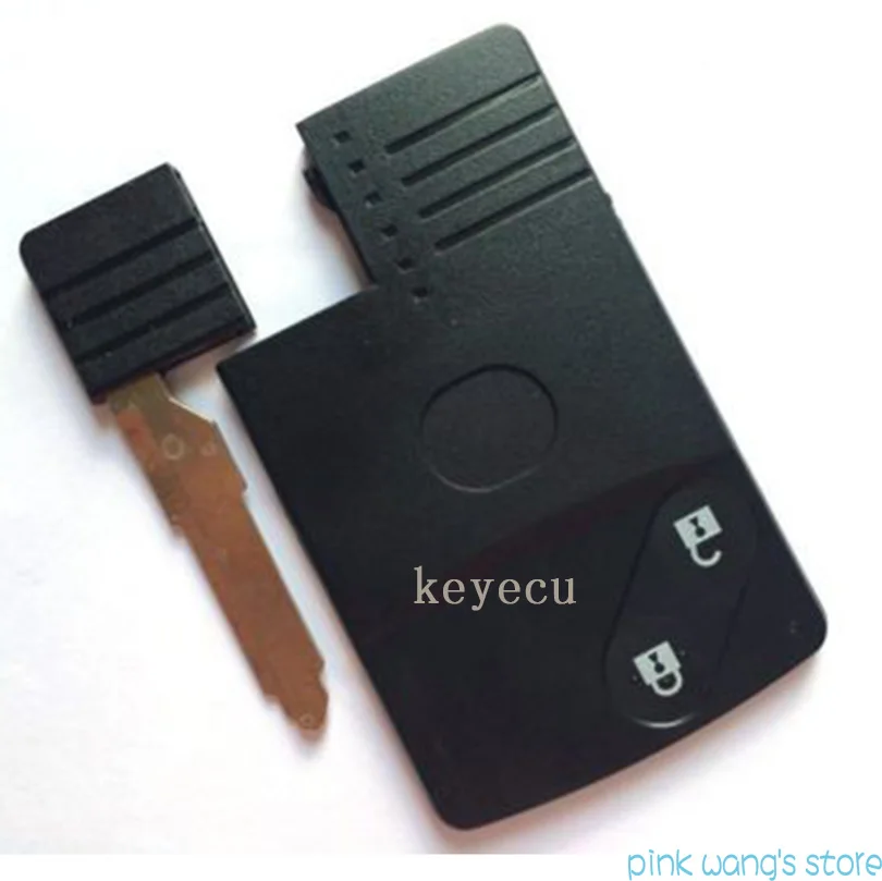 Ключ KEYECU для смарт карты без ключа пульт дистанционного управления 2 кнопки чип 315