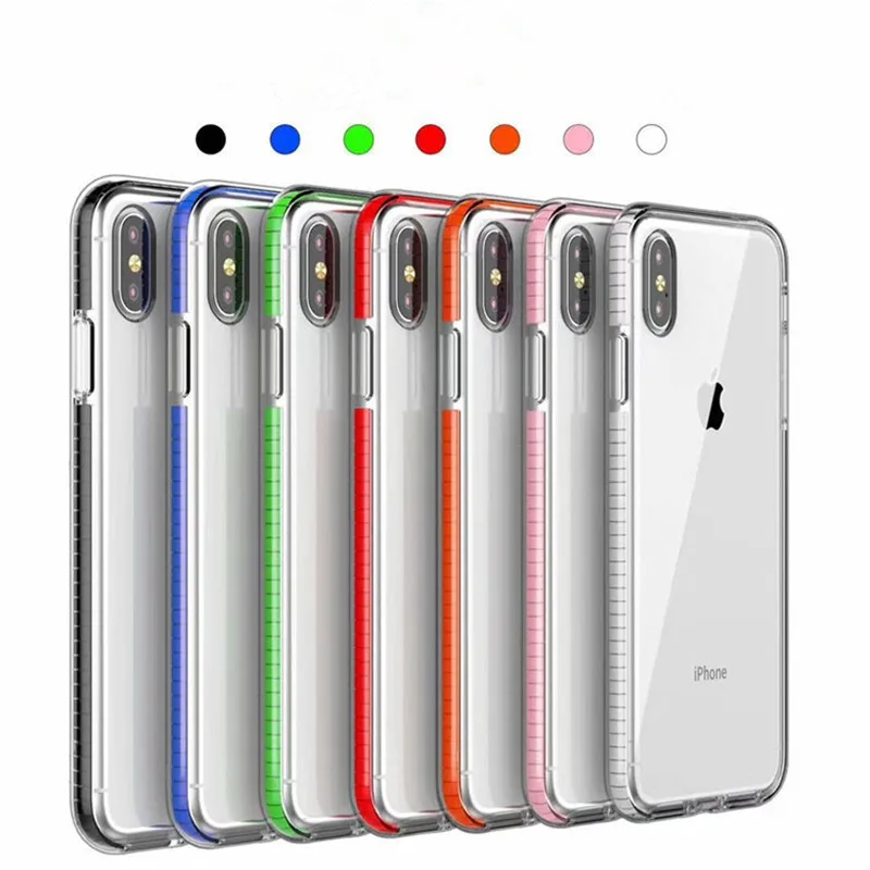 Двухслойный противоударный Прозрачный чехол для xiaomi 9 Redmi 5 PIus 6 6A 6D Gasbag всего тела