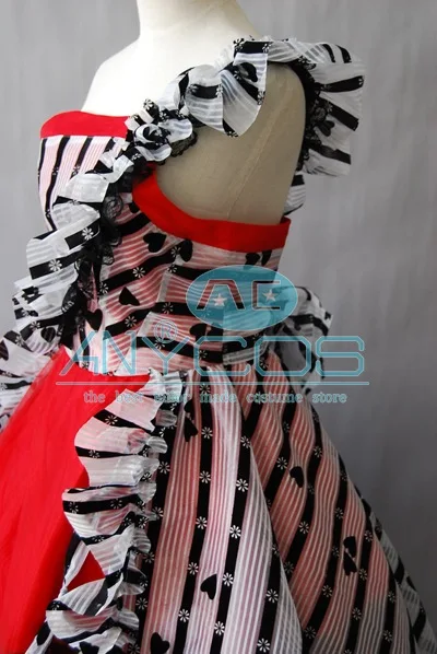 Женские костюмы для косплея на Хэллоуин с рисунком Тима Алисы|alice in wonderland