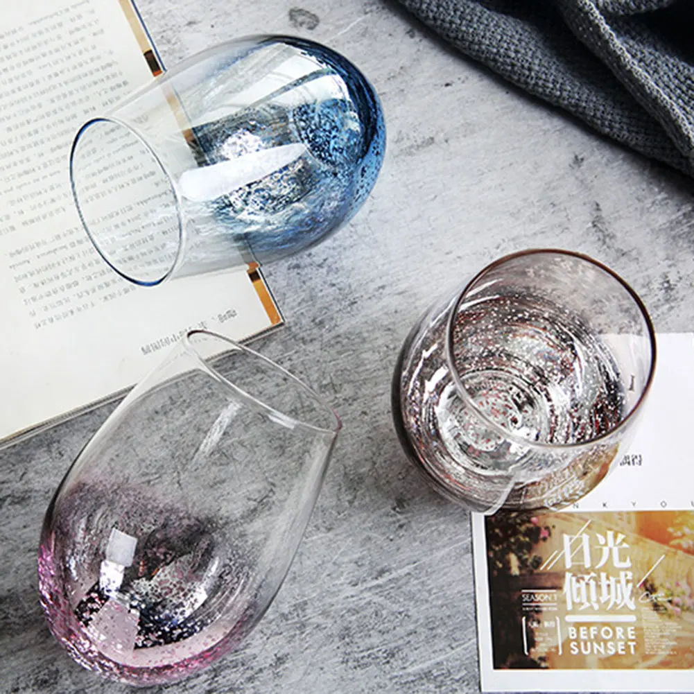 HOT Nordic Transparent Star Glass Cup High Temperature Resistant Beverage Beer Drinking Mug LSF99 |